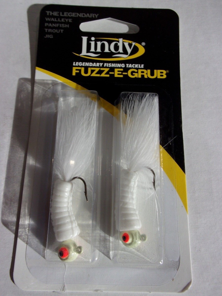 LINDY FUZZ-E-GRUB Jigs 1/8 ounce Choose your Colors! | eBay