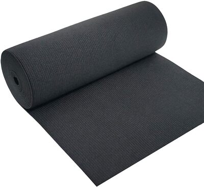 6 Inches Wide Black Heavy Stretch High Elasticity Knit Elastic Band 2 Yards Long