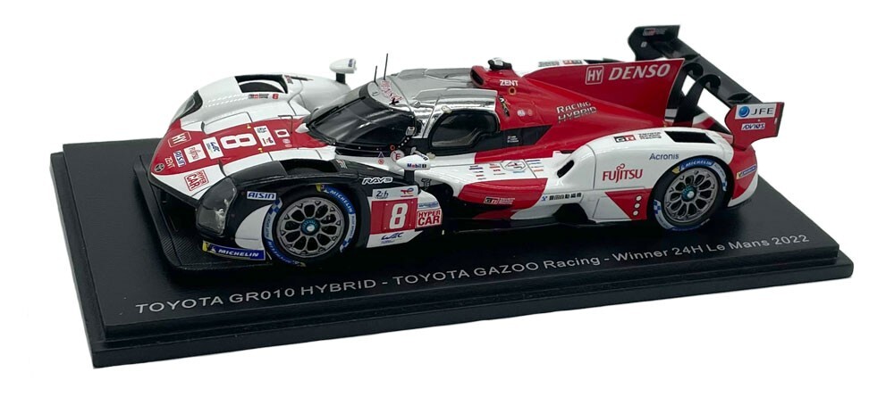 TOYOTA GR010 HYBRID ミニカー 1/43 2025 Toyota GR010 – Hybrid TOYOTA GAZOO RACING #8 Buemi