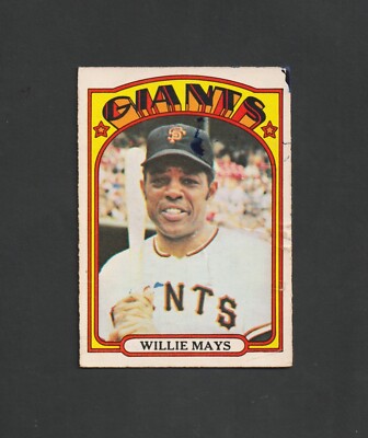 1972 OPC WILLIE MAYS #49 ~ Giants HOF ~ Affordable Low Grade RARE O-Pee-Chee