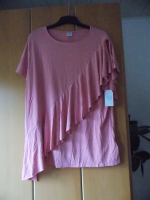 Shirt Time Tru XXL rosa Rüschen