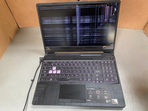 ASUS TUF506 GAMING A15 Laptop - Ryzen 7 - 16GB Ram - NO HD - PARTS - LCD BROKEN