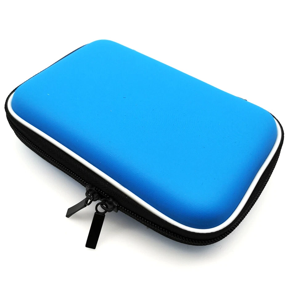 Blue EVA Hard Case Bag Pouch Protective Carry Cover For Game Boy GBA / GBC - image 2 of 3