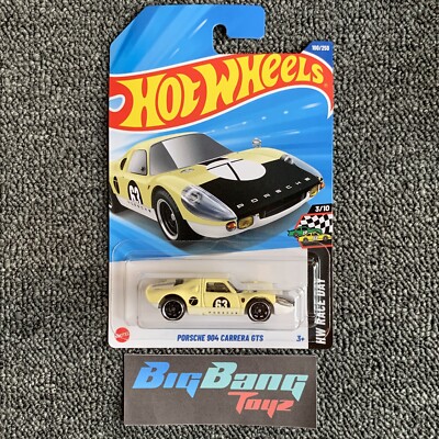 Voiture Miniature Hot Wheels Porsche 904 Carrera GTS - Série Mainline 2025 - HYX41