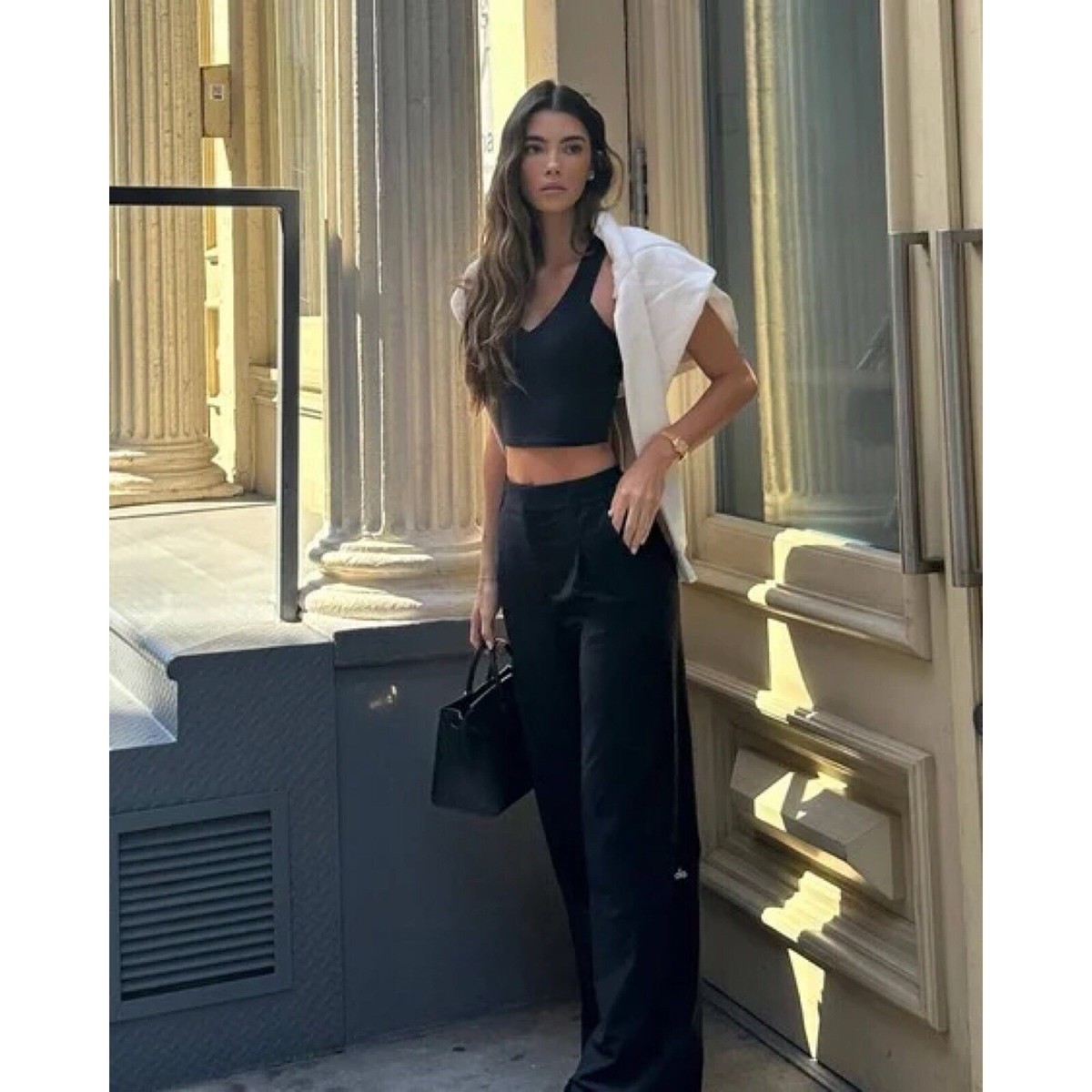 alo yoga High waist pursuit Trouser ブラック Alo Yoga High-Waist Pursuit Trouser (Long) Black S | eBay
