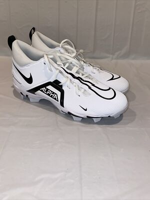 Nike Alpha Menace 3 Shark LOW Men's Football Cleats- Style CV0582-100 Size 11.5