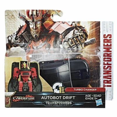 Transformers The Last Knight Autobot Drift 1-Step Turbo Changer Auto Figur