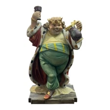 Lipper & Mann Jolly Sprite King Vintage Statue Figurine Ceramic Home Bar Decor