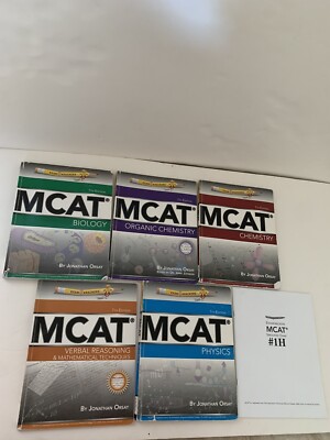 MCAT Complete Study Package 7th Edition Exam Crackers 6 Book Set