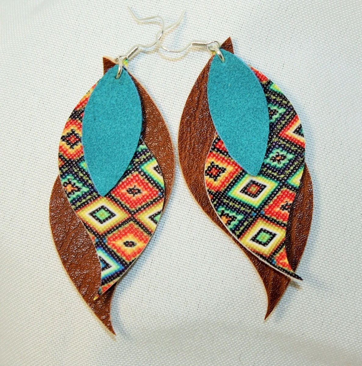 Leather outlet earring designs