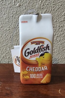 New Pepperidge Farm Goldfish Baked Cheddar Christmas Ornament
