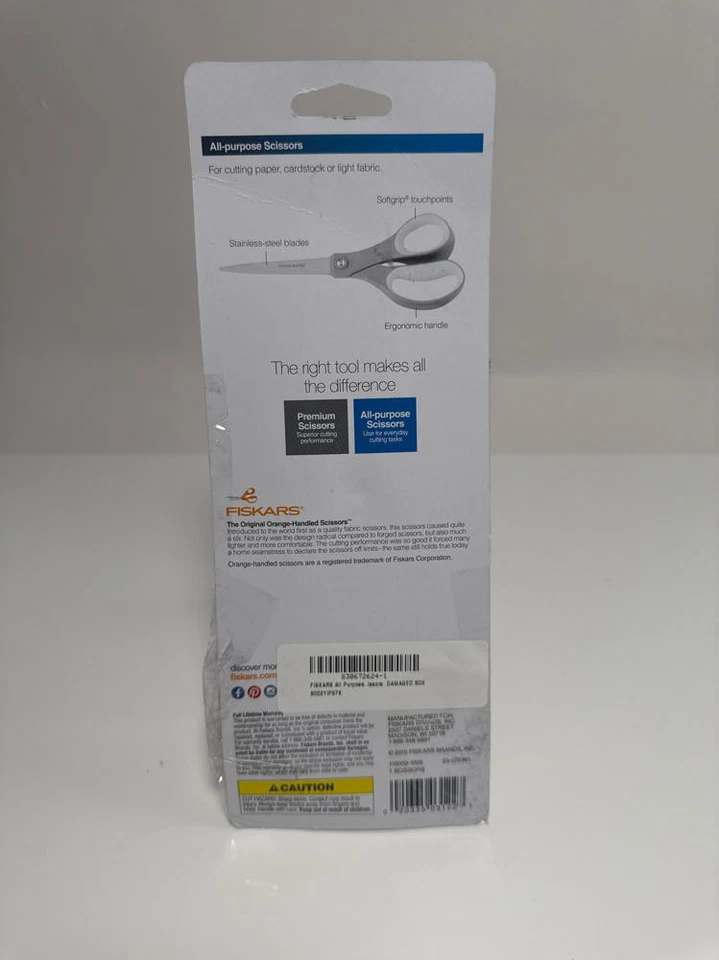 FISKARS All Purpose Scissors Open Box - Image 2 of 4