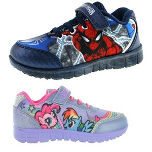 Girls Infant MLP My Little Pony Pink Hook /& Loop Trainers Shoes UK Sizes 6-12