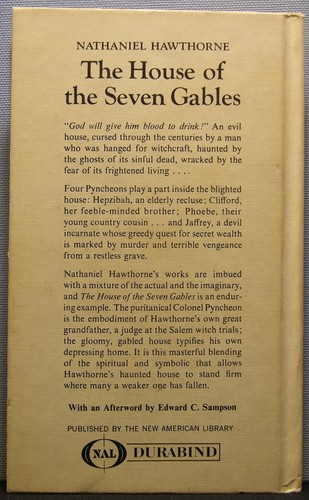 Hawthorne, Nathanial - The House of the Seven Gables HC 1961 Very Good - Imagen 2 de 3