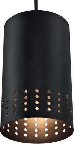 Westinghouse 6356600 Contemporary One-Light Adjustable Metal Shade, Black Finish - Picture 4 of 4