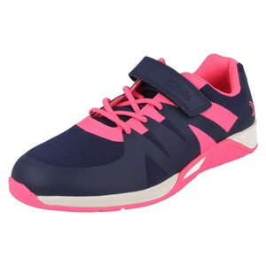 clarks girls pink trainers