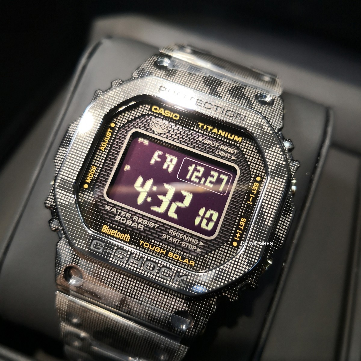 CASIO G-SHOCK GMW-B5000TCM-1 Titanium DLC CAMOUFLAGE Solar