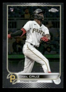 2022 Topps Chrome Sonic #128 Oneil Cruz