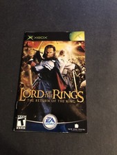 lord of the rings return of the king xbox Manual Only