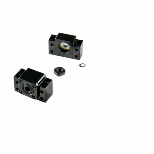 1 Set BallScrew SFU1605 L250-1550mm Ballscrew End BF12/BK12 &Coupler&Nut Housing - Picture 7 of 29
