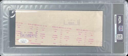 Charlton Heston signierter Scheck Ben-Hur Planet der Affen PSA/DNA Auto NM-MT 8 - Bild 5 von 6
