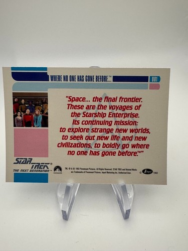Star Trek The Next Generation Trading Cards Singles Impel 1992 NEW YOU PICK CARD - Picture 12 of 242