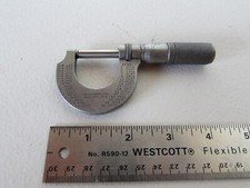Starrett Micrometer No. 230-F 0-1β Outside Made in the USA