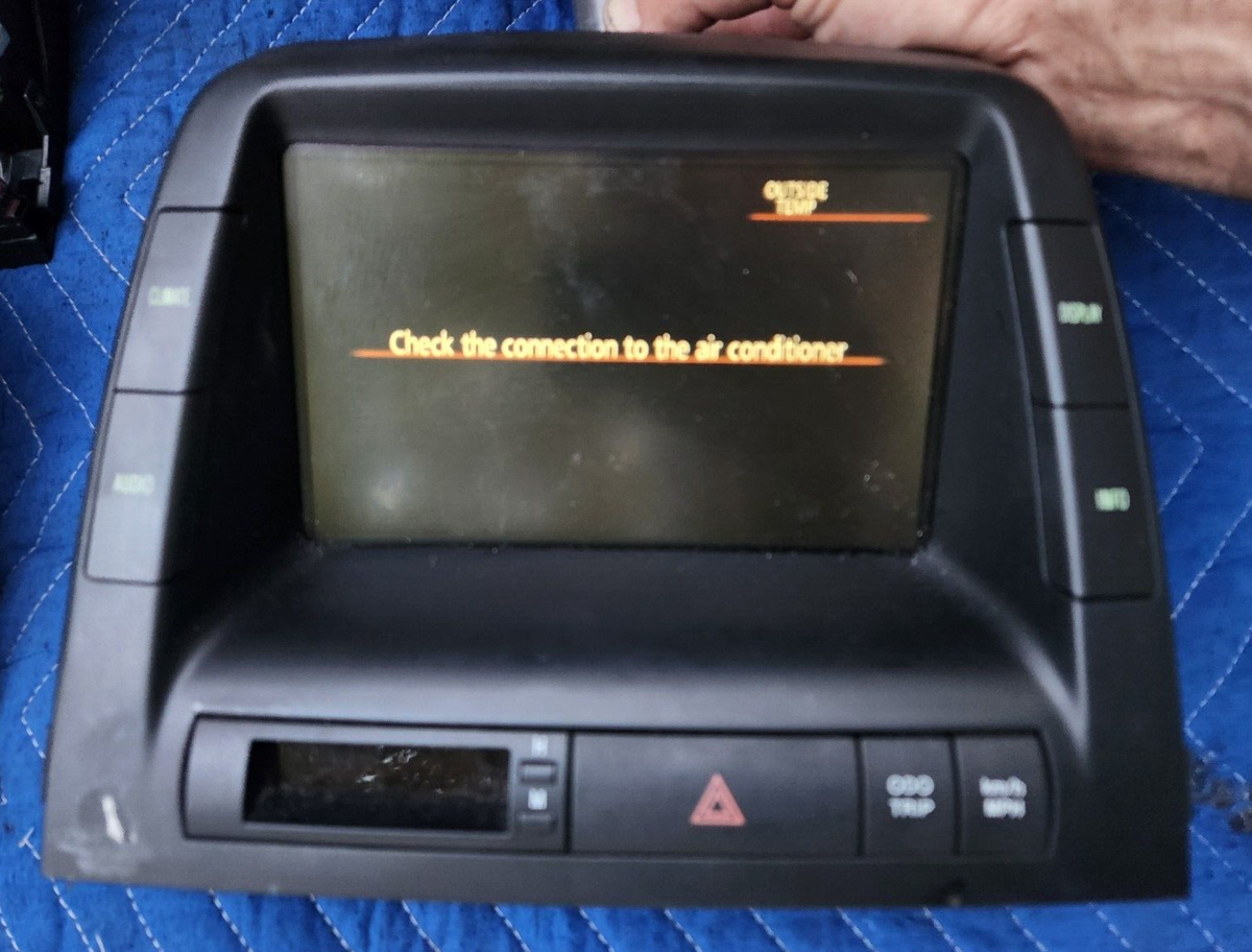 TOYOTA 大型ディスプレイ 08651-009050 配線一式付き 06 07 08 09 Toyota Prius Navigation Radio Display TouchScreen