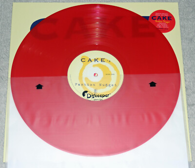 Cake Fashion Nugget Opaque Red Vinyl Limited Edition xx/500 OOP | eBay