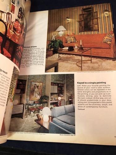 2 Better Homes & Gardens Magazines September August 1970 Pasta Fruit Tie Dye - Picture 12 of 12