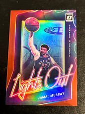 2020-21 Optic Jamal Murray Red Prizm Lights Out SP #'d 71/99