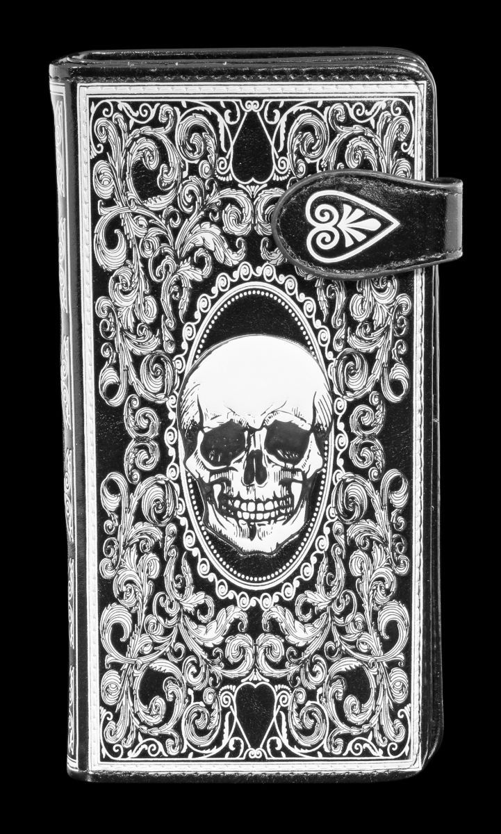 Wallet with Skull - Tarot - Gothic Purse Skull