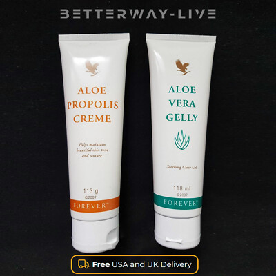Forever Living Aloe Vera Gel - Propolis Creme & Aloe Vera Gelly Free UK  Delivery | eBay