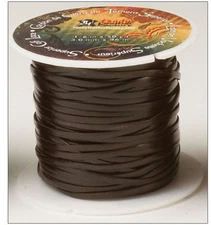 Superior Calf Lace Dark Brown 1/8" x 50 yds.  by Tandy - FREE SHIPPING!