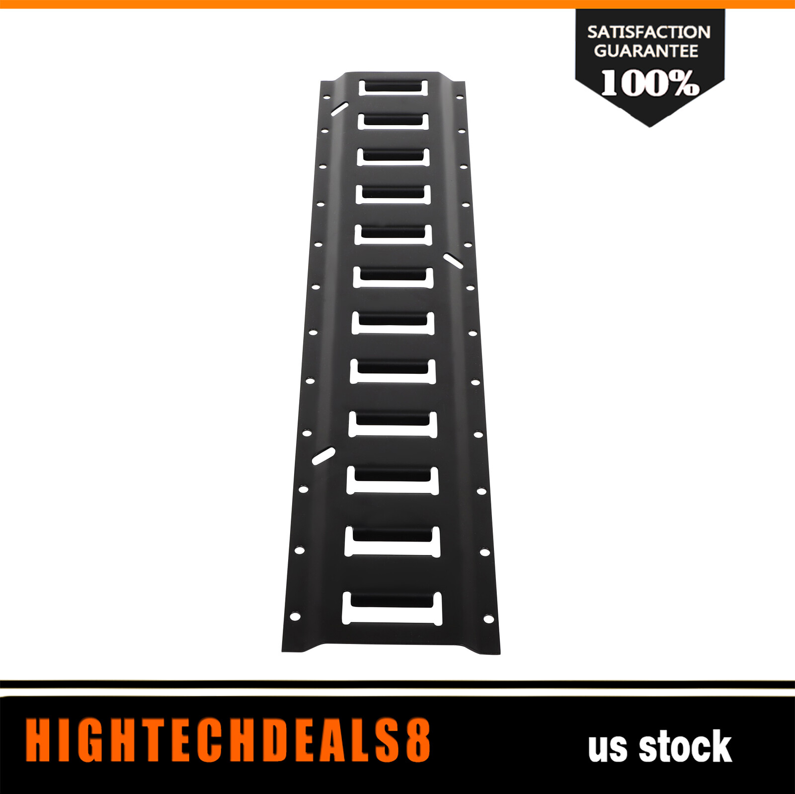 2 Pack 2ft E Track Tie Down Rails System Steel Horizontal 2' E Track for Trailer