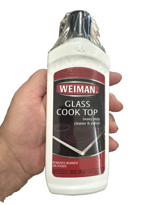 Weiman Glass Cook Top Heavy Duty Cleaner & Polish 10 oz