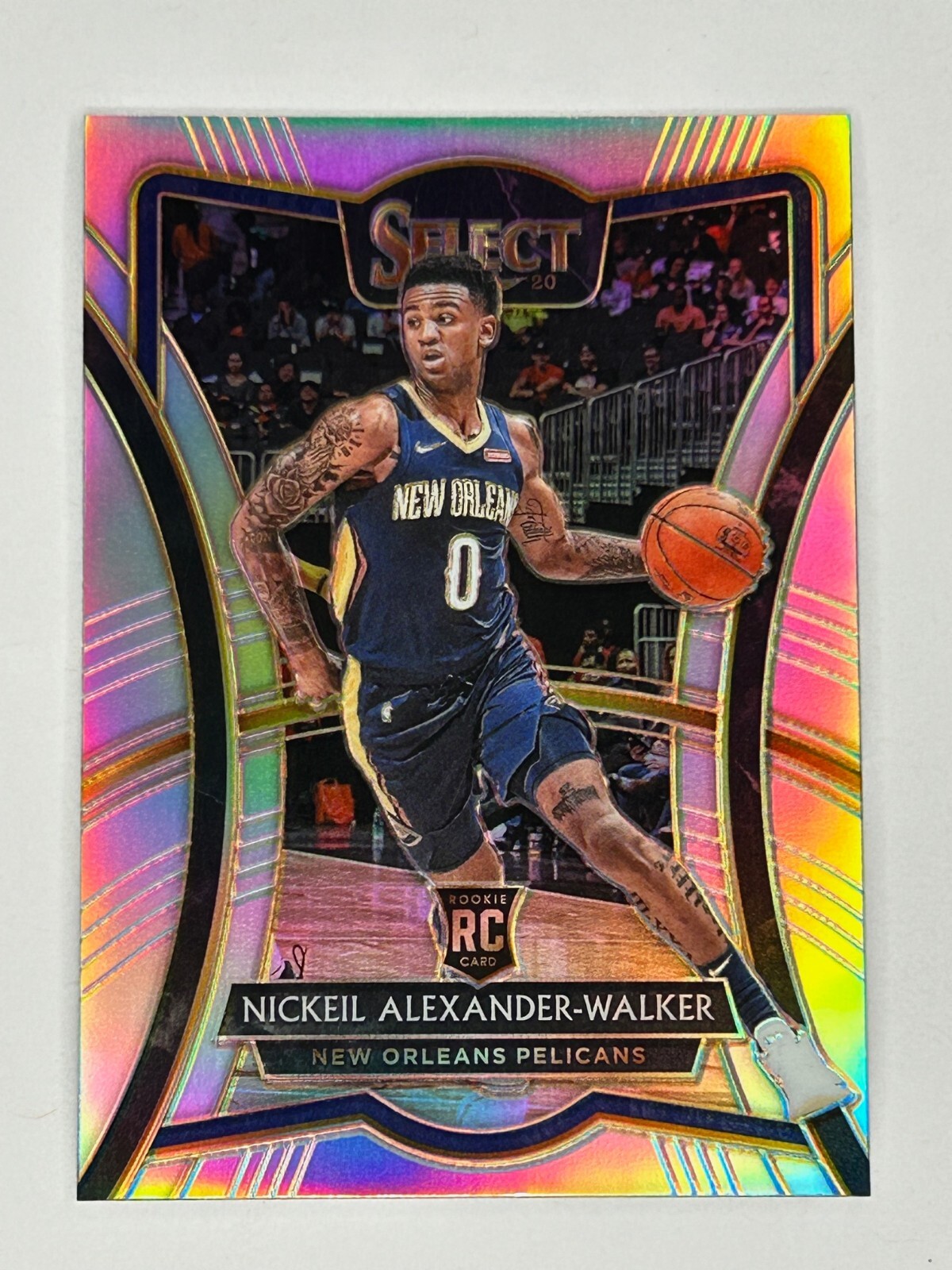 2019 Panini Select Silver Prizm Nickeil Alexander-Walker #195 Rookie RC