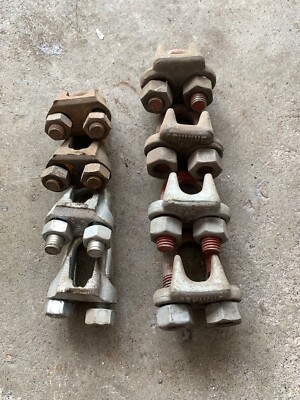 Crosby CH 3/4 Wire Rope Cable Clamps USA