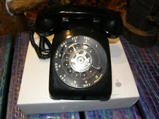 📞📞📞 Vintage Bell System Western Electric AT&T 500DM Black Rotary Dial  📞📞📞