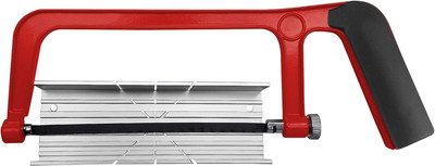 6Inch Mini Hacksaw with Miter Box Set and 1Pcs Bi-Metal Blade Small Miter Saw wi