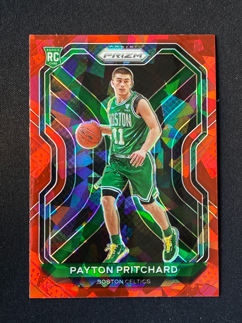 Payton Pritchard 2020-21 Panini Prizm RC Red Ice #257