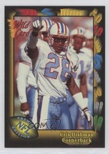 1991 Wild Card Cris Dishman #143 Rookie RC 5n0. rookie card picture