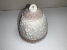 1991 Retired Lladro Spain Christmas Tree Ornament Manger Scene