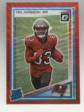 Panini Donruss Optic Rated Rookie Prizm Tez Johnson #313 Jaylin Noel #324