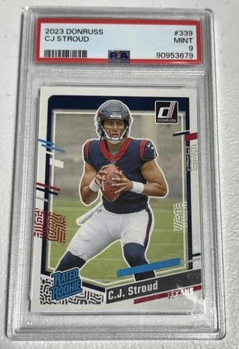 2023 Donuts CJ Stroud Rated Rookie PSA 9 Houston Texans