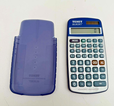 Texet Albert 2 wissenschaftlicher Taschenrechner - GCSE / A-Level Schule Mathe Prüfung genehmigt