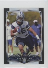 2014 Topps Chrome Mini Black Refractor 12/15 Devin Street #127 0c3