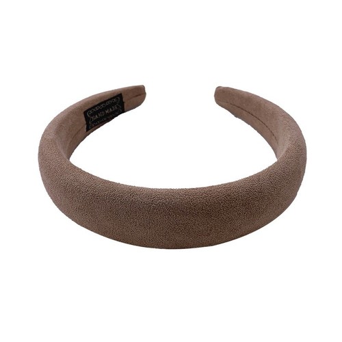 Stirnband Für Damen Breite 3cm Plüschmaterial In Leuchtenden Farben - Picture 6 of 26