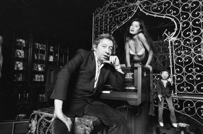Serge Gainsbourg And Bamboo Paris October 14 1981 Historic Old Photo 20
