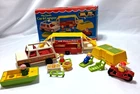 Vintage 1979 Fisher Price Little People Pop-Up Camper Set #992 COMPLETE